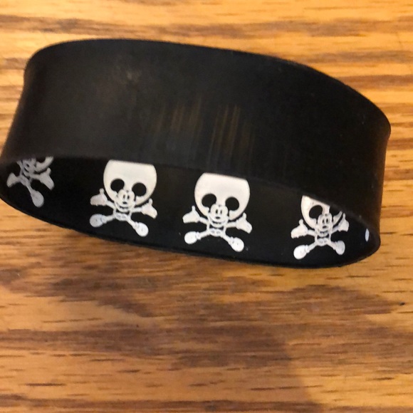 Skull Mickey Mouse rubber bracelet - Picture 2 of 2